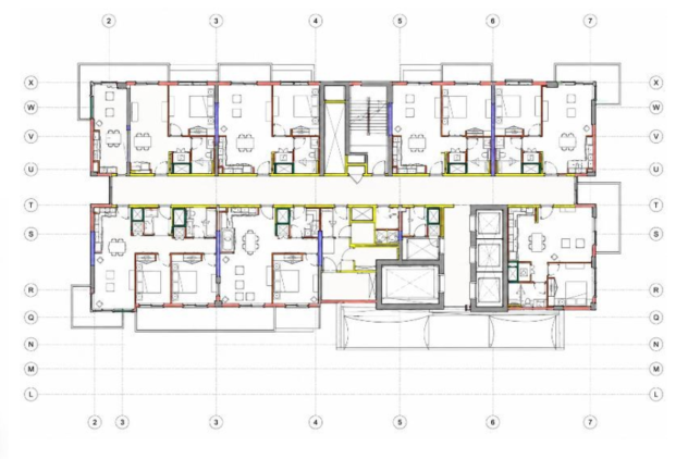 Architectural BIM facade coordination